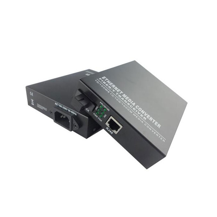 100M Single Fiber Media Converter SC Bidirectional Transceiver